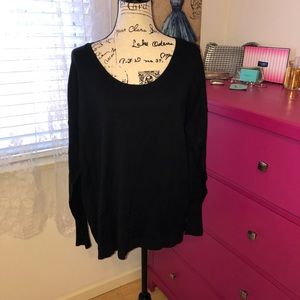 Lane Bryant Black Sweater Size 14/16